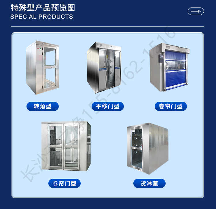 長沙天之凈潔凈風(fēng)淋室-門型選擇